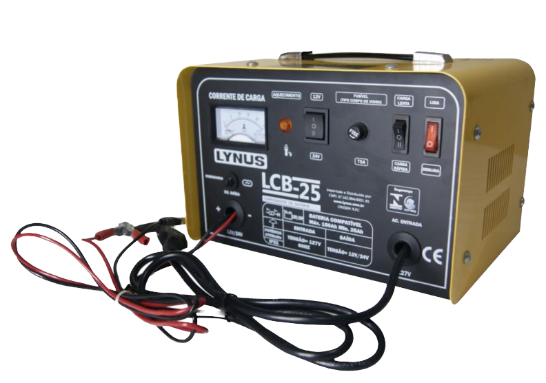 Carregador bateria LCB-25 (110/220V) LYNUS